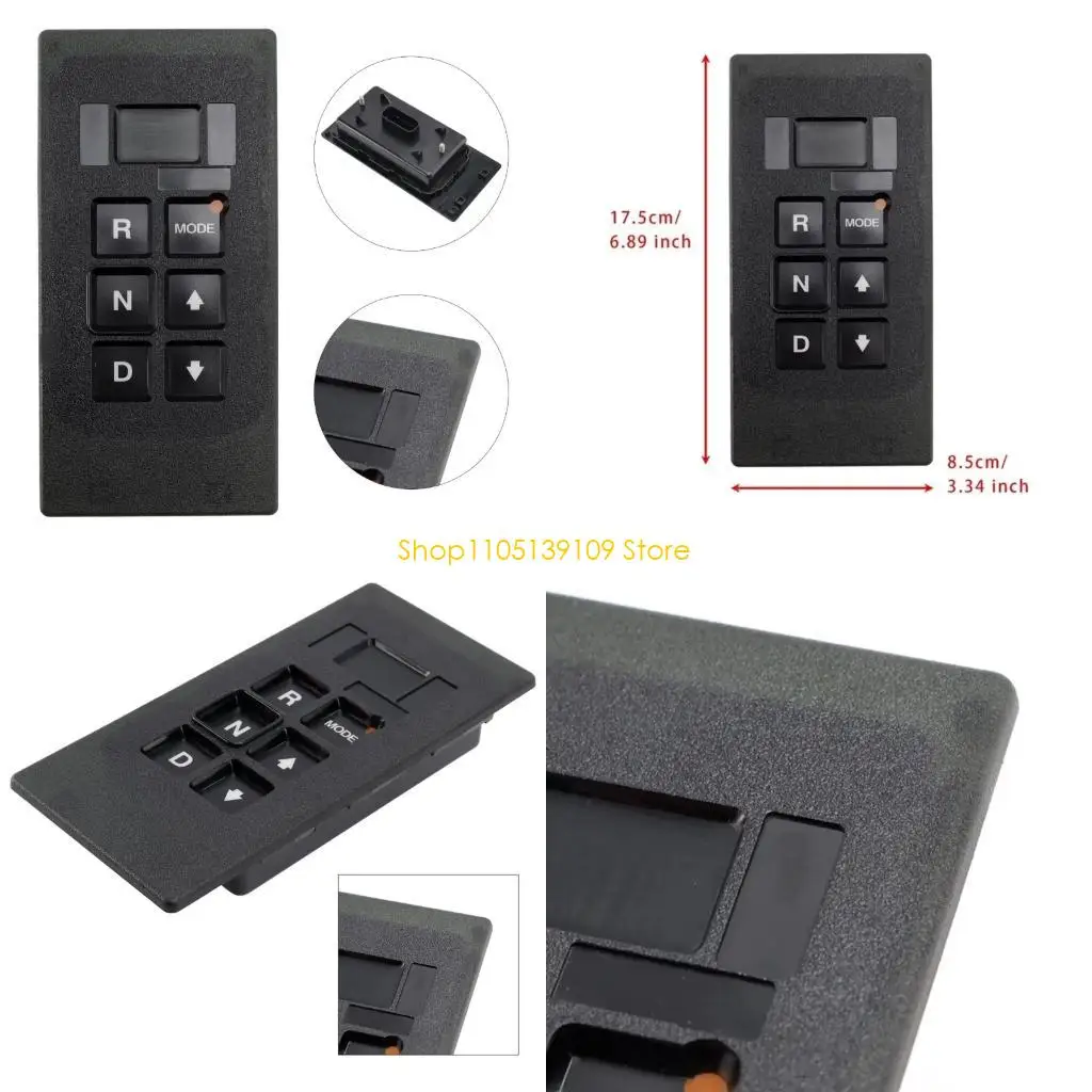 P5ED Automatic Transmission Selector Pad with Up Down Buttons and MODE Black Panel Unit, Part Numbers 29551555 29551495 29546209
