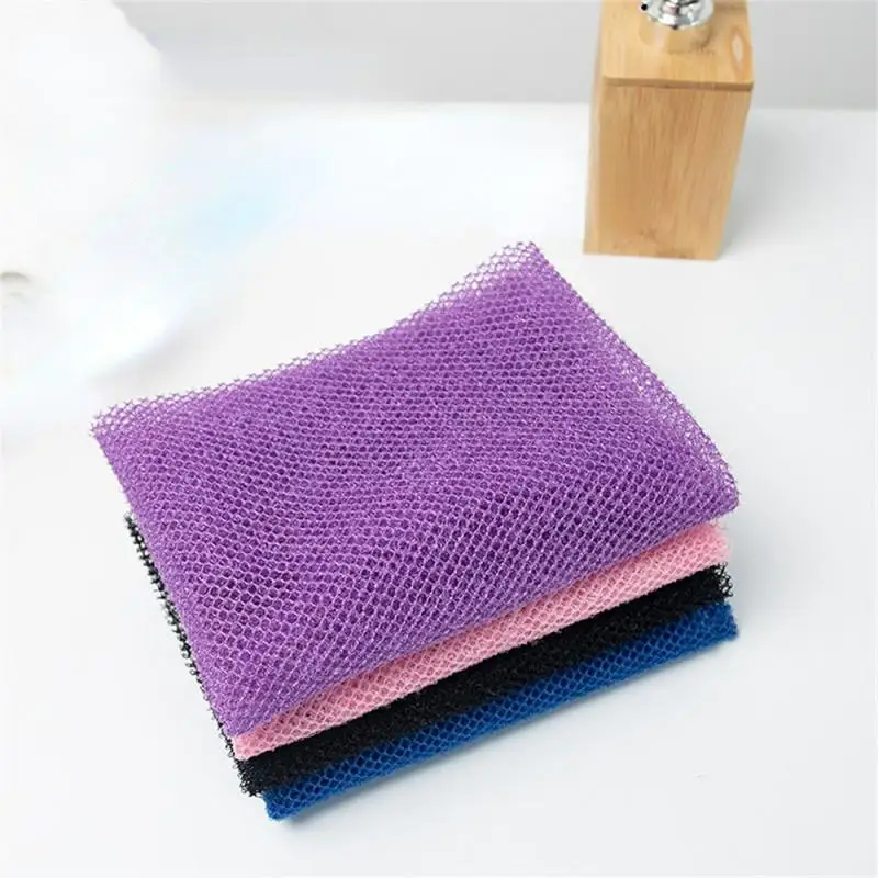 African Net Sponge, 31.5inch African Exfoliating Body Net Scrubbing Wash Net Washcloth Long Bathing Sponge Net Shower