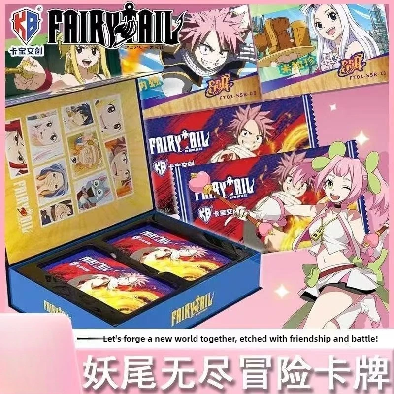 

KABAO Endless Adventure Collectible Cards, Fairy Tail Character Set, Lucy Erza Natsu, Kids Anime Gift