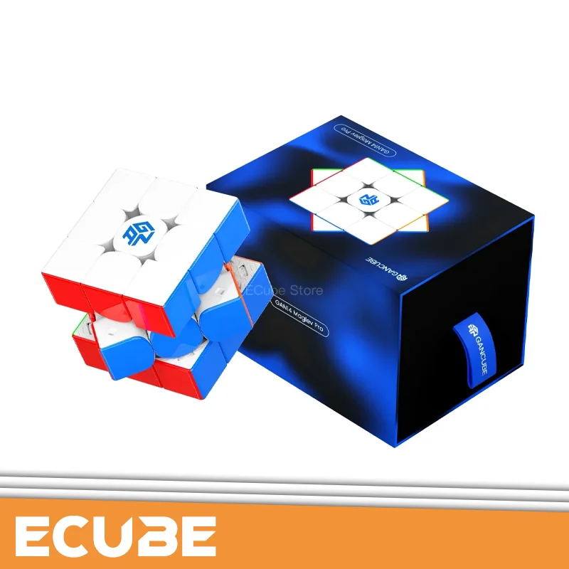 [ECube] GAN 14 Maglev Pro UV/Matte Stickerless Magnetic Speed Cube 3x3 Professional Gan Magic Cube Puzzle Toys Gan14 Maglev UV