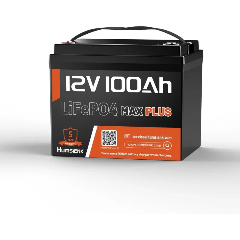 

(UUX)12V 100AH LiFePO4 Battery, 100A Max Current UZ