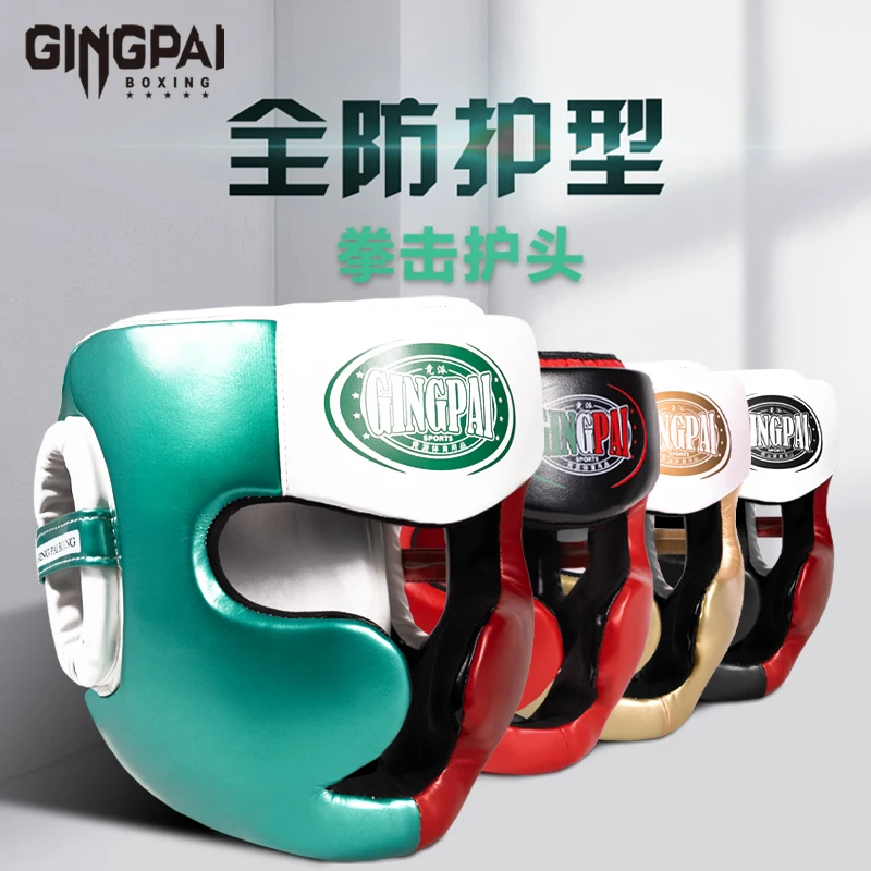 Professional Kids Youth/Adults Women Men Boxing Helmets MMA Muay Thai Headgear Sanda Karate Taekwondo Head Gear Protector DEO