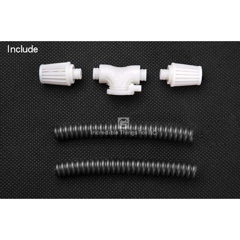 GRC LS7 Engine Intake Air Filter Mushroom Head Engine Trim for 1/10 RC Crawler Car Traxxas TRX4 Defender TRX6 AXIAL SCX10 Parts