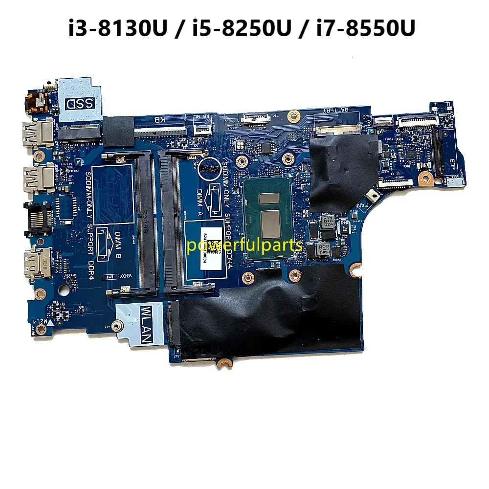 Working Ok For Dell Inspiron 5570 5770 Laptop Motherboard I3-8130U / i5-8250U / I7-8550U Cpu 001YV2 0F7MGJ 0V5DDM CAL60 LA-F114P