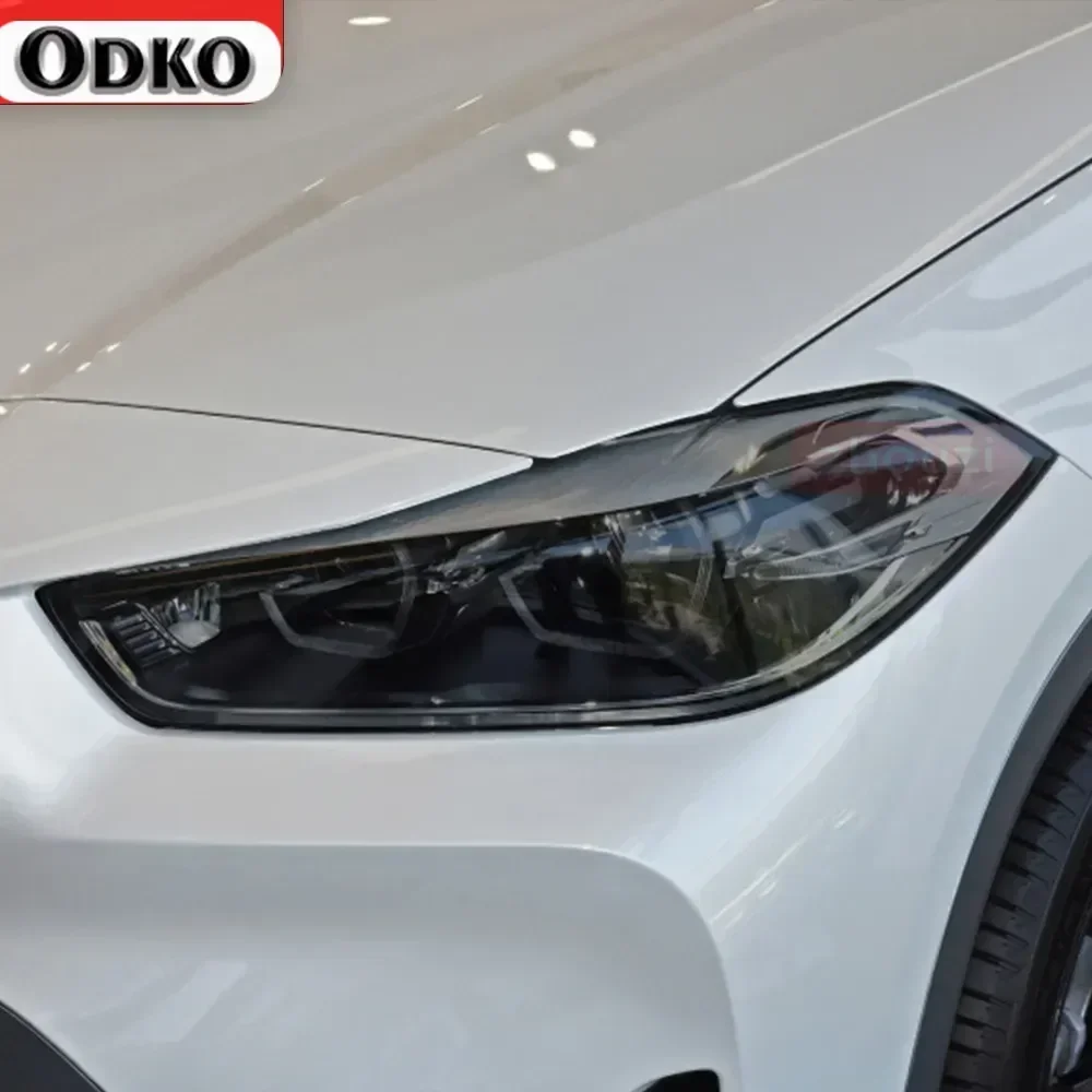 

Для BMW X1 F48 X2 F39 X3 F25 G01 X4 G02 X5 F15 X6 F16 X7 Автомобильная фара дымчато-черная защитная пленка самовосстанавливающаяся наклейка из ТПУ