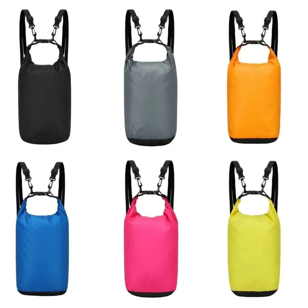 Multifunctional 15/20L Capacity Drifting Bag Large Capacity Foldable Design Bucket Bag Waterproof Lightweight Dry Bag Beach Trip