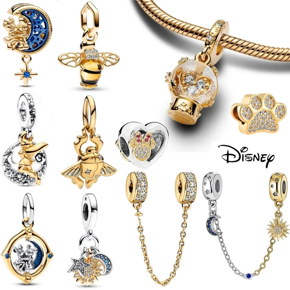 2024 Hot Selling Disney Series Donald Duck Pendant Fit Pandora Bracelet Beads Charm Jewelry Making Gifts