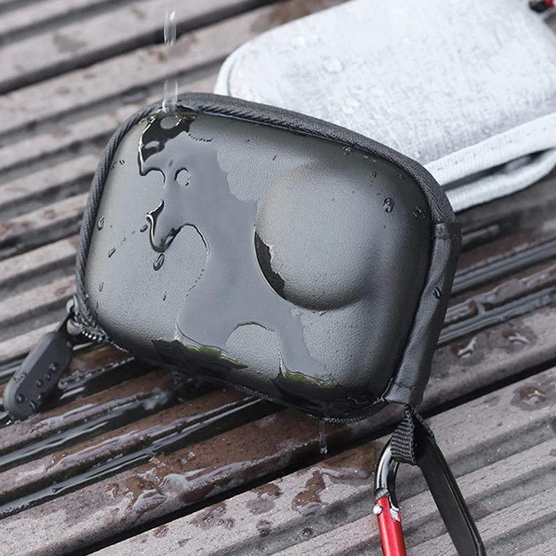 Mini bolsa de armazenamento portátil para insta360 go ultra sport, protetor de câmera, bolsa de armazenamento pu, acessórios