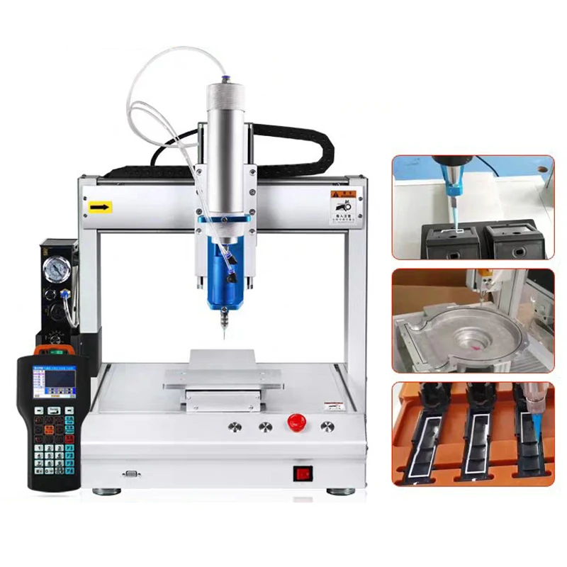 Automatic dispensing machine automatic uv glue silicone hot melt glue glue dispenser glue machine three-axis