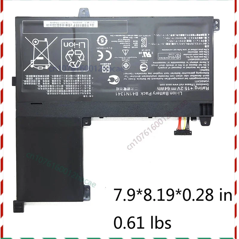 

Genuine Original 64Wh B41N1341 Laptop Battery For Asus Q502 Q502LA Q502LA-BBI5T12 Q502LA-BBI5T14 Q502LA-BBI5T15