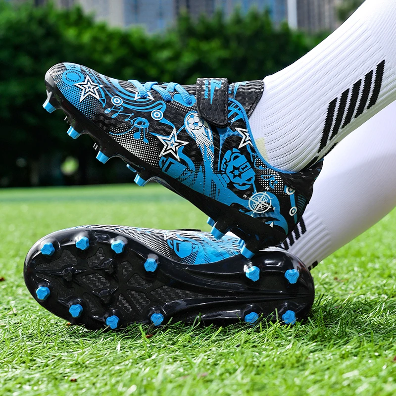 

New Men's Soccer Shoes Cleats FG/TF Top Quality Non-Slip Football Boots Training Sneakers Wholesale Drop Shipping Unisex Adult