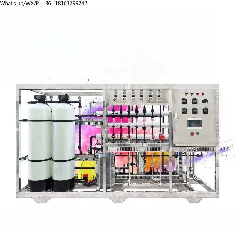 Hot Sale 1600L/h RO EDI Ultrapure Water Treatment Plant - PLC & RO Pump Home/Drink Water Industrial Machine with 1-Year Warranty