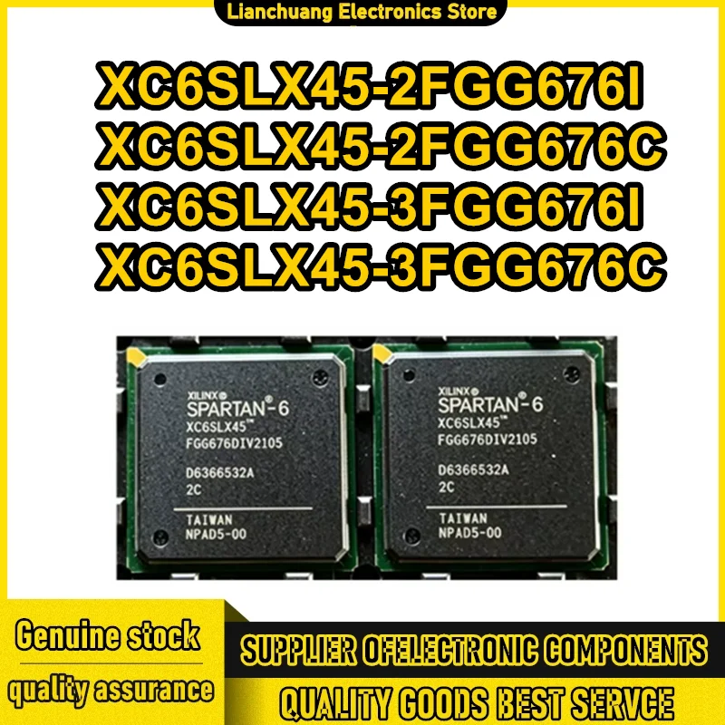 XC6SLX45-2FGG676I XC6SLX45-2FGG676C XC6SLX45-3FGG676I XC6SLX45-3FGG676C BGA IC Chip 100% New Original In Stock