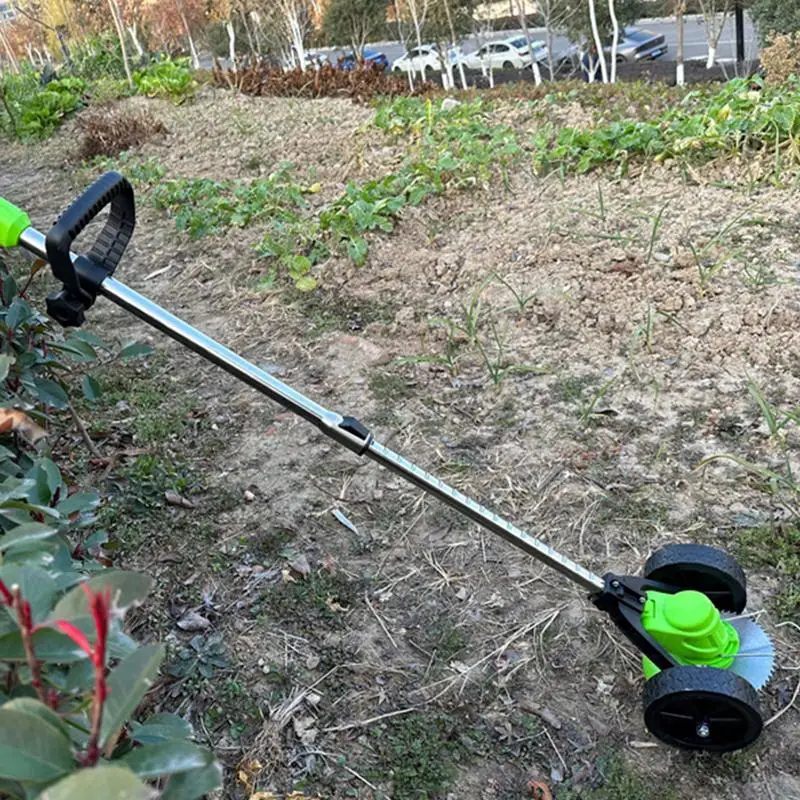 Adjustable Weeding Wacker Wheel Flexible Trimmer Support Auxiliary Straight Wheel Energy-Saving Grass Trimmer Wheel For Lawn