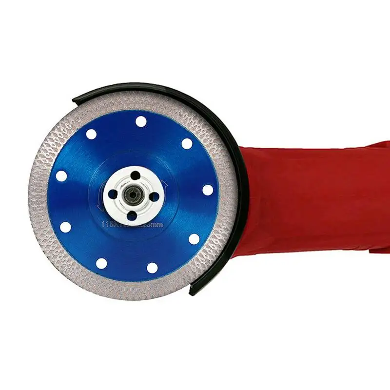 Double Mesh Reinforced Marble Cutting Saw Blade, Industrial Grade Diamond Disc for Hard Stone Tile Processing