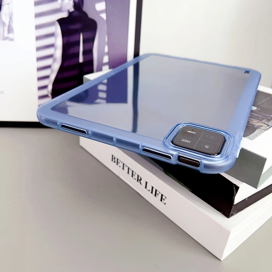 

Tablet Case For Xiaomi MI Pad 8 7 6 5 6S 7S Pro Redmi K Pad 2 SE 8.7 11 11.2 Thick Clear Shockproof Cute Soft Silicone Cover