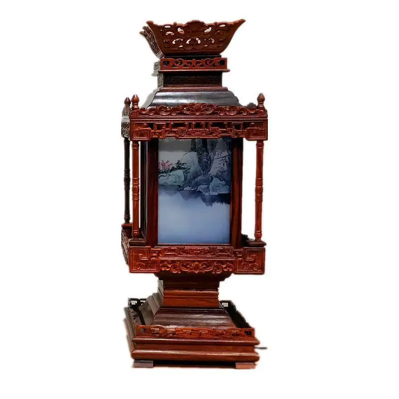 

Mahogany palace lamp retro table lamp case decoration ornament