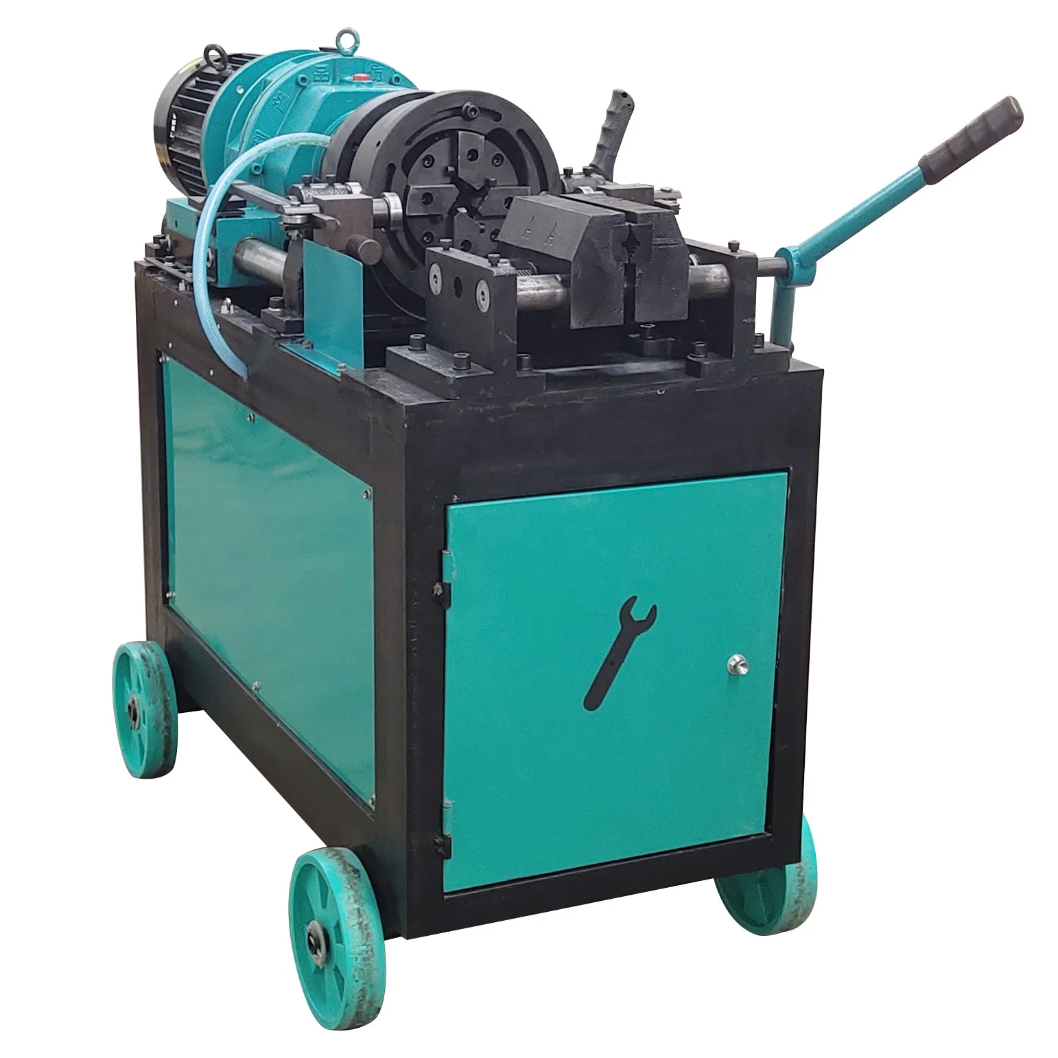 Heavy Load Rebar Thread Rolling Machine Steel Bar Threading Equipment For Bridge And Highway Construction Project