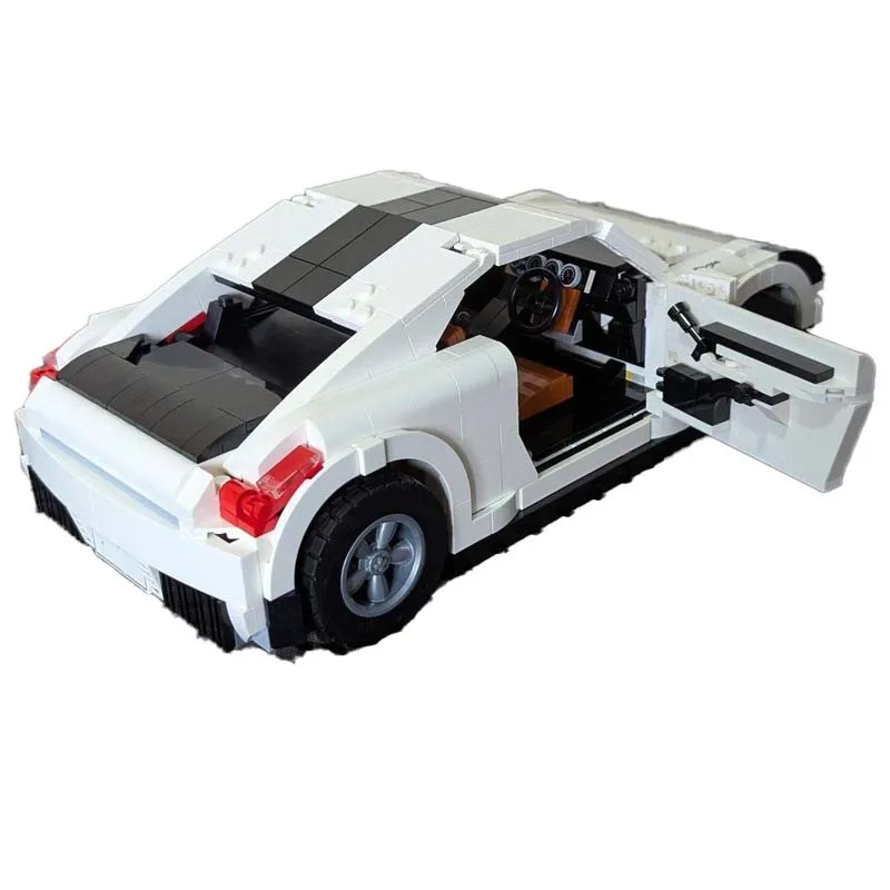 1128 PCS Speed Hypercar 10295 350Z MOC Customize Modular Building Block Creative Design Educational DIY Boys Assembly Toy Gift