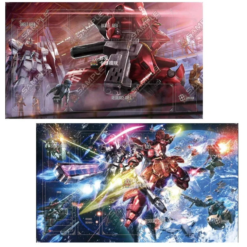 

Серия Chars Counter Attack с героями мультфильмов Gundam TCG 600x350 мм, индивидуальный блокнот для карт GCG, боевая тарелка для одного игрока, резиновый игровой коврик