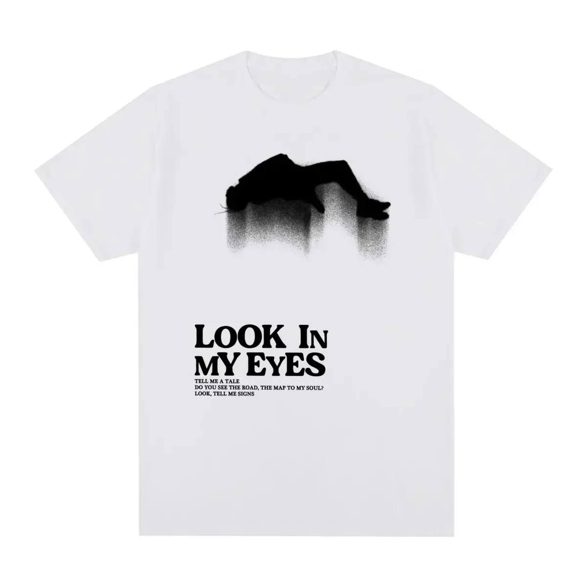 

TRAVIS LOOK IN MY EYES Vintage T-shirt Cotton Men T shirt New Tee Tshirt Womens Tops