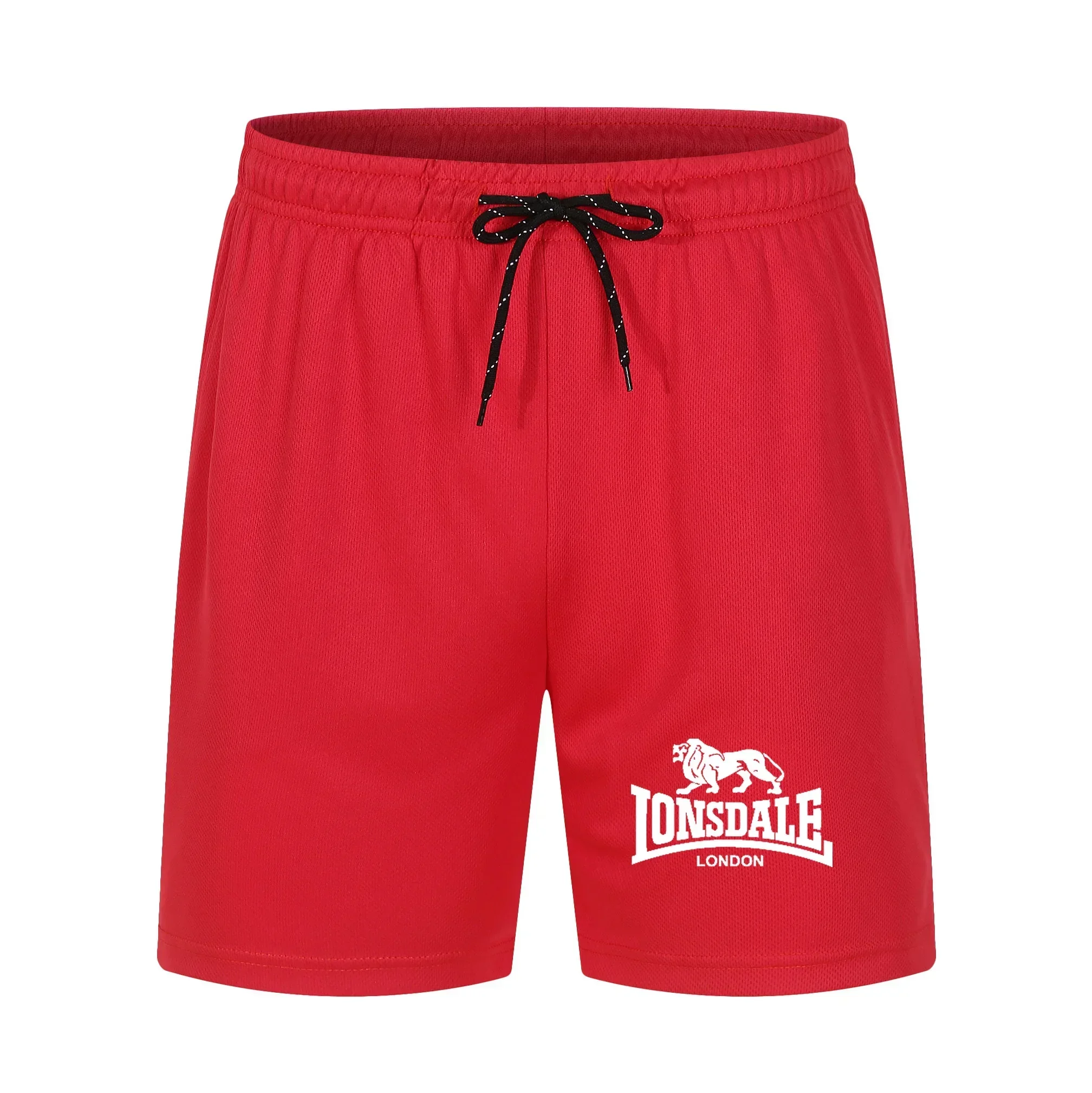 

Dragon Lion Dales Red Storm Lace Up Shorts For Men Trendy Comfortable Quick Dry Ideal For Casual And Sports