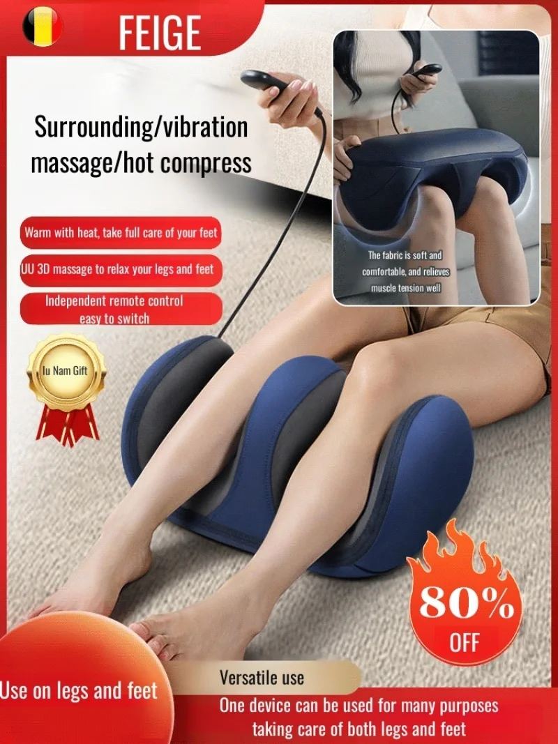 جهاز تدليك البطن والاسترخاء للقدمين ، سبا متعدد الوظائف للساق ، استمتع بهدوء الضوء