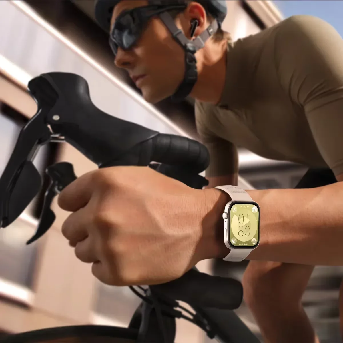 Tali Silikon Lembut Resmi untuk Jam Tangan Huawei Fit 3/4/4 Pro Gelang Jam Tangan Pintar untuk Jam Tangan Huawei Fit 3 Aksesori Sabuk