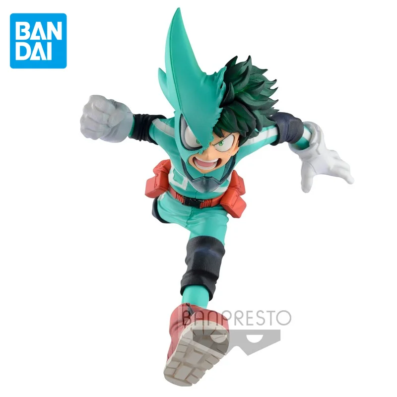 

Bandai Original My Hero Academia Anime Figure Midoriya Izuku Action Figure Toys for Kids Gift Collectible Model Ornaments