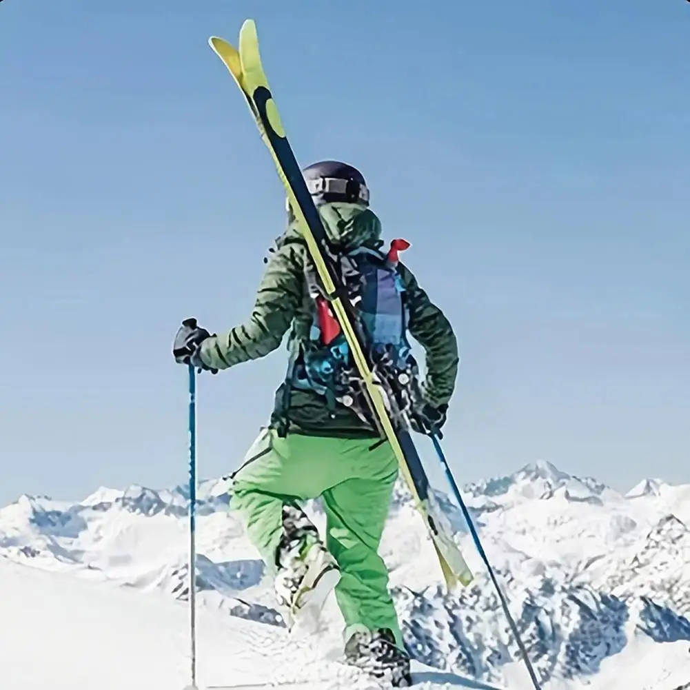 Heavy Duty Snowboard Shoulder Strap | Adjustable Universal Carrier - Hands-Free Transport for Skiing Snowboarding