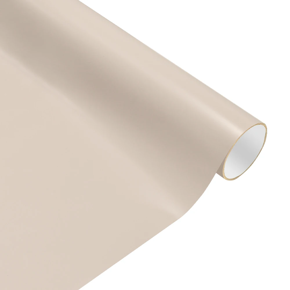 Car Sticker Matte Mocha Latte Bubble Free Wrap Vinyl Film PET Auto Body Self Adhesive Sticker Car Accessories Decoration