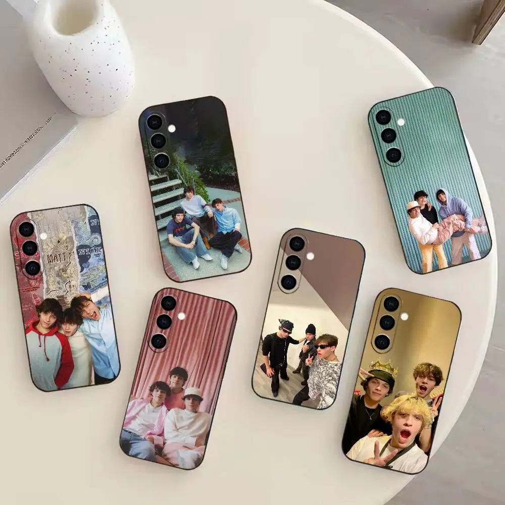 

Nick M-Matt -C-Chris Phone Case For Samsung GalaxyA13,21s,22,31,32,52,53,71,72,73,Soft Black Cover