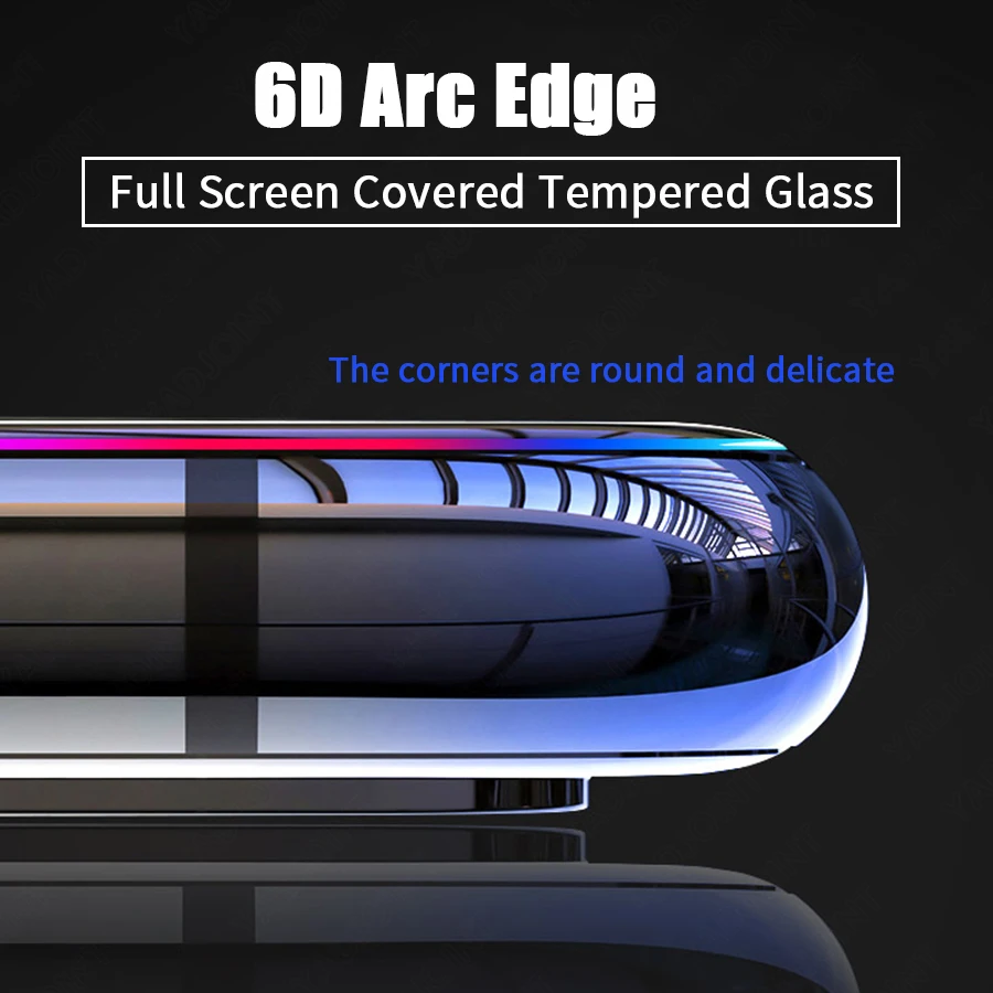 10PCS 6D Full Glue Cover Tempered Glass For Samsung Galaxy A52S A53 A33 A13 A73 5G A13 A23 4G A03S Screen Protector M33 M53 5G