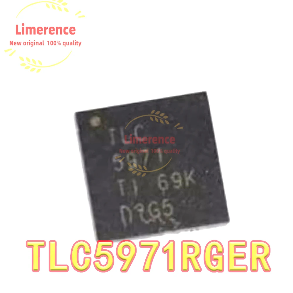 1-200PCS (IC) New original TLC5971RGER TLC5971RGE TLC5971 QFN-24 Electronic Component