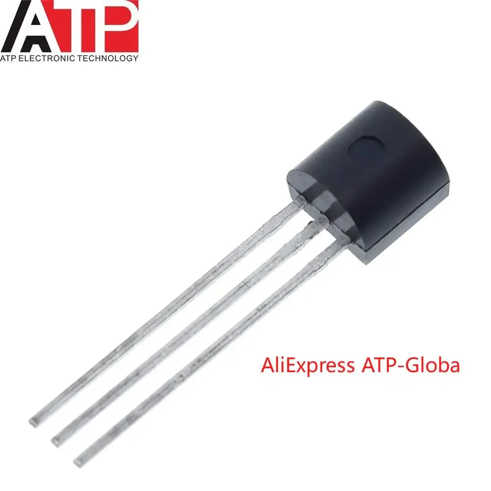 ATP Store 10pcs/lot Sensor Electronic Chip DS18B20 TO-92 18B20 Chips Temperature Sensor IC 18b20 Diy Electronic