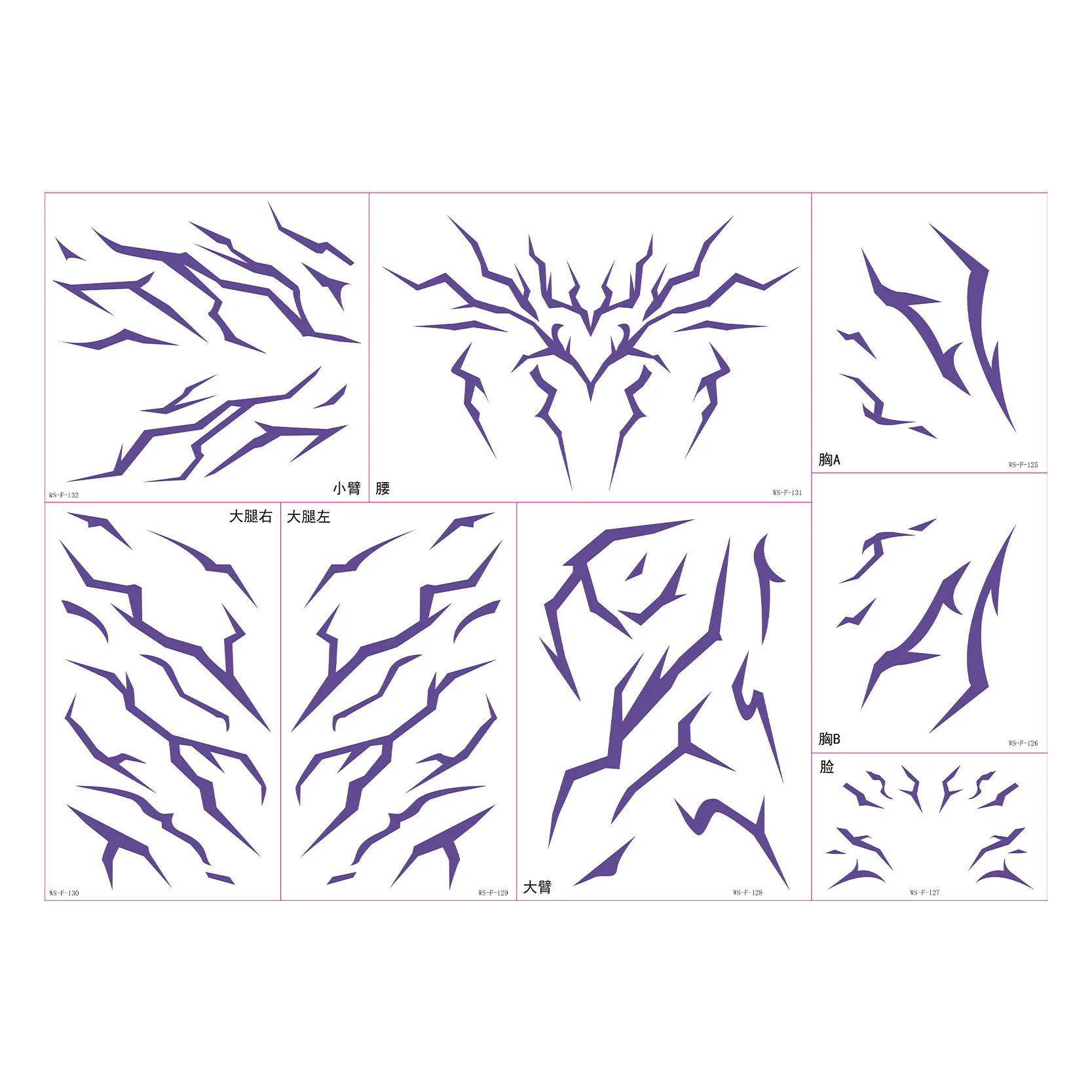 شيطان أنيمي الصيادين رومي تأثيري الدعامة الوشم ملصق رومي كانغ الوشم ملصق شيطان ملصق حفلة الهالوماس الكبار الدعامة