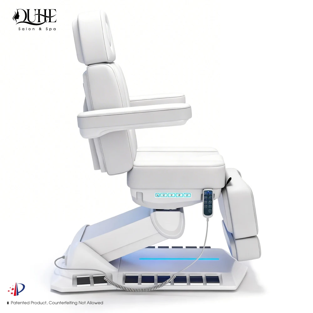 Top Seller Beauty Bed Electric Customizable Massage Table and Bed Facial Chair for Lash Salon Tattoo Bed Remote Control