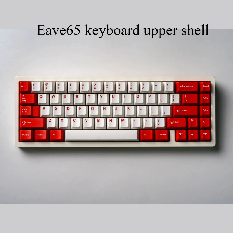 SW Eave65 Keyboard Aluminum Alloy Upper Shell Customized Material Anode/spraying Case for Mechanical Keyboard Accessoies DIY