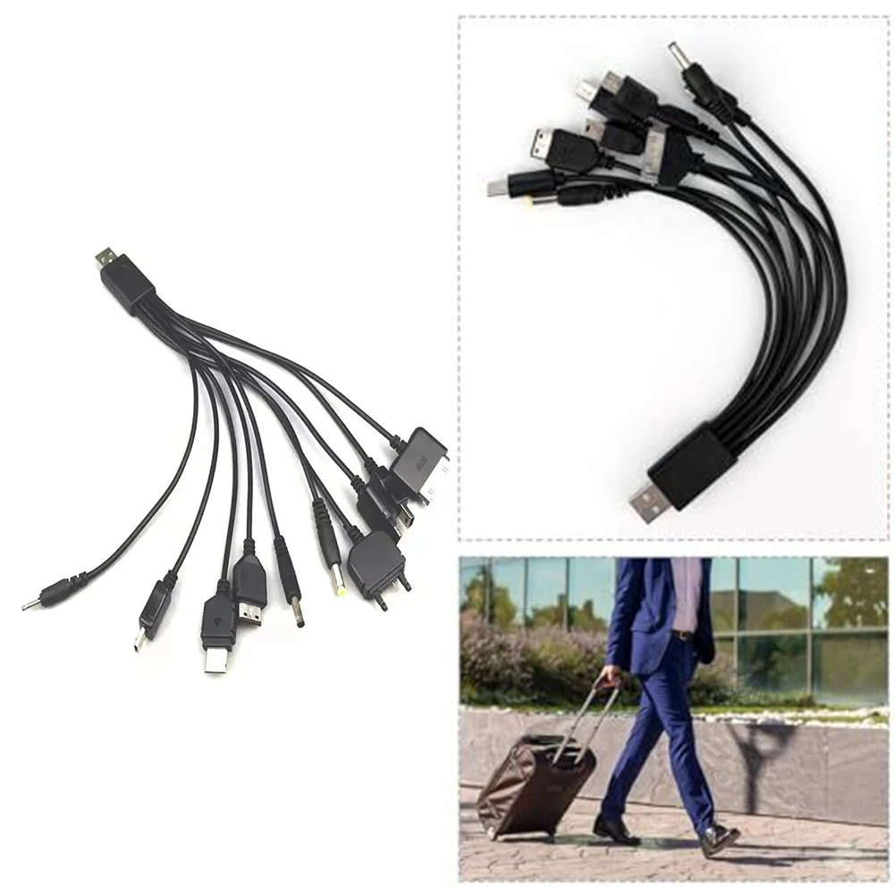 10 In1 Multifunction USB Charging Cable Connector For Nokia For Samsung For Sony For MOTOROLA Multi-function USB Cable