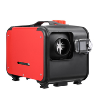 KROAK 12V 5KW Portable All In One Car Air Parking Diesel Heater LCD for Trucks Motor+LCD key Switch