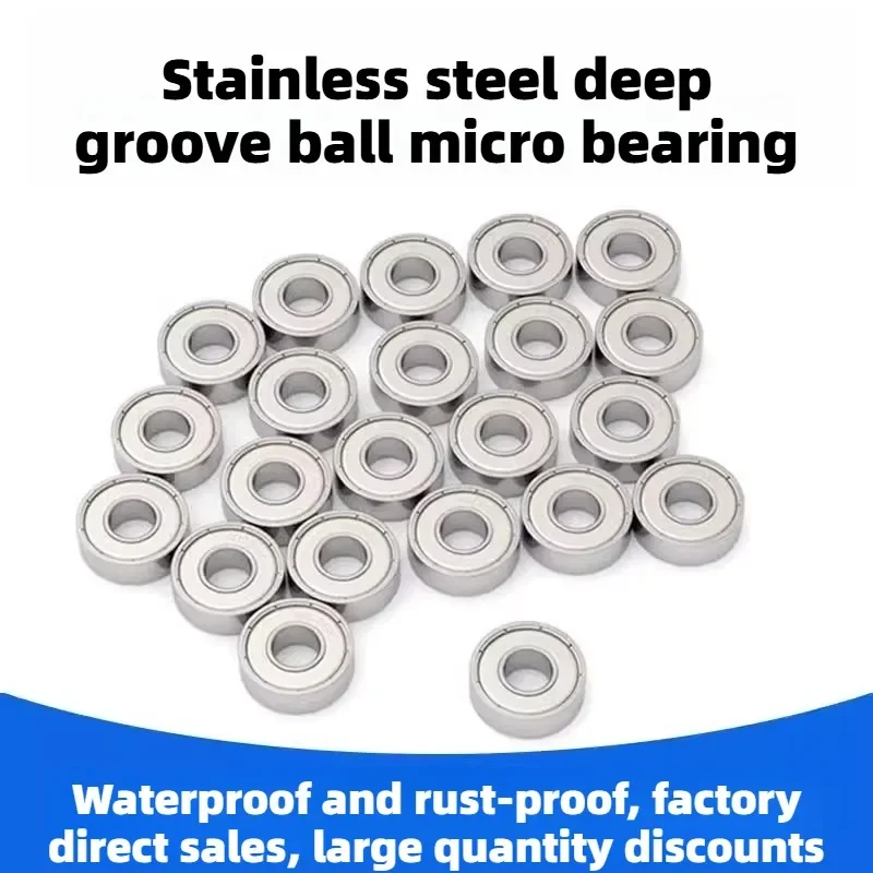 TE high-end SMR85ZZ MR85ZZ MR85-2RS 675 L-850 5 * 8 * 2.5 mm stainless steel miniature bearing
