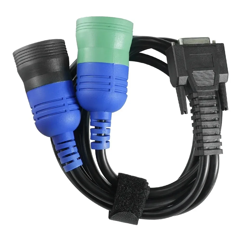 2024 ALL NEW TEST CABLE INLINE 7 Data Link Adapter Heavy Duty Truck Diagnostic Tool With Cummins Insite8.7 Pro Use Simple Direct