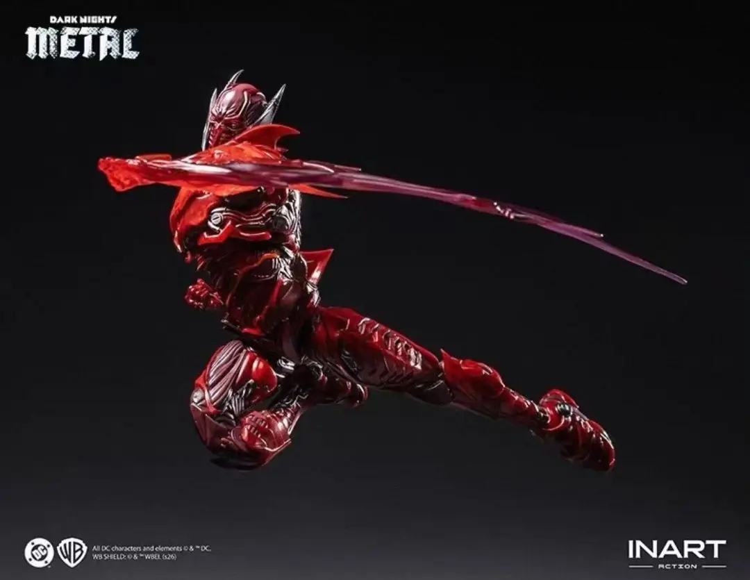 

First Batch in-stock INART 'Action Dark Night Metal Red Death' Red Death 1/12 Poseable Model Collectible Gift