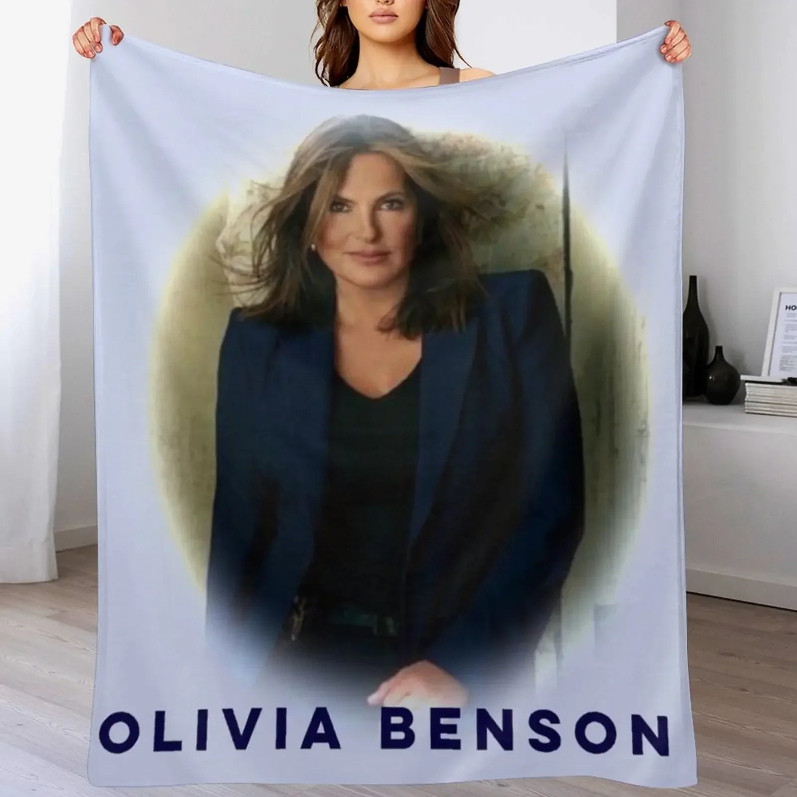 

Olivia Benson Throw Blanket Easy Care Comfortable Blanket for Couch