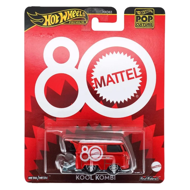 

Brand New Hot Wheels 2025 Pop Culture Case Mattel 80th Anniversary Kool Kombi 1:64 Scale Premium Toys Car Boys Gifts In Stock