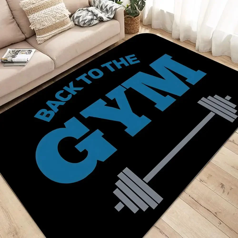 Powerhouse Gym Floor Mat Bath Mat Nordic Style Home Doormat Bathroom-Toilet Mats Bedroom Welcome Doormat