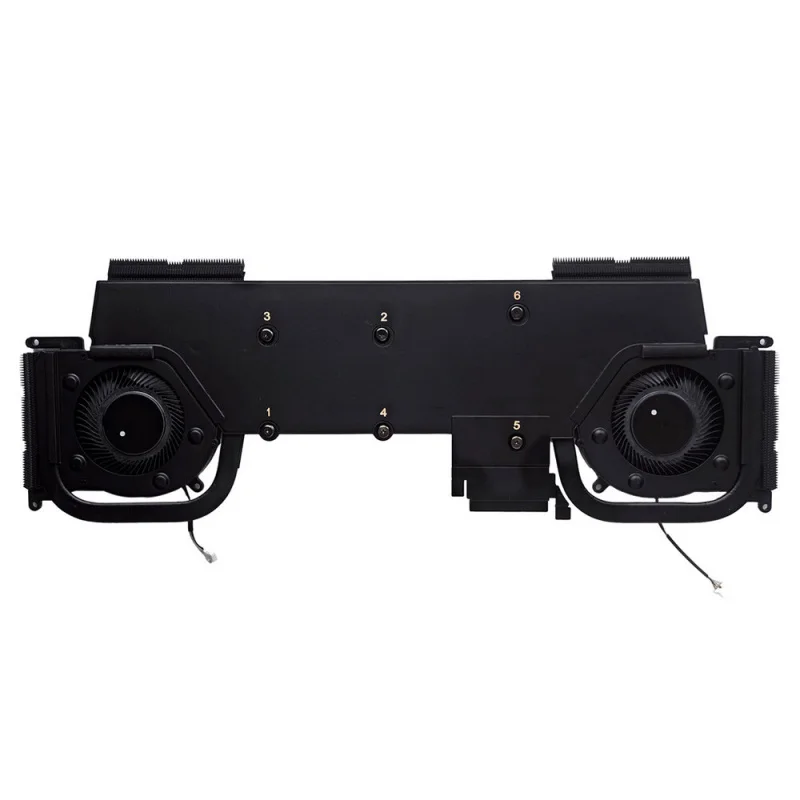 LL For MSI 14 AI Studio A1VFG Laptop CPU GPU RTX40 Radiator Cooling Heatsink Fan