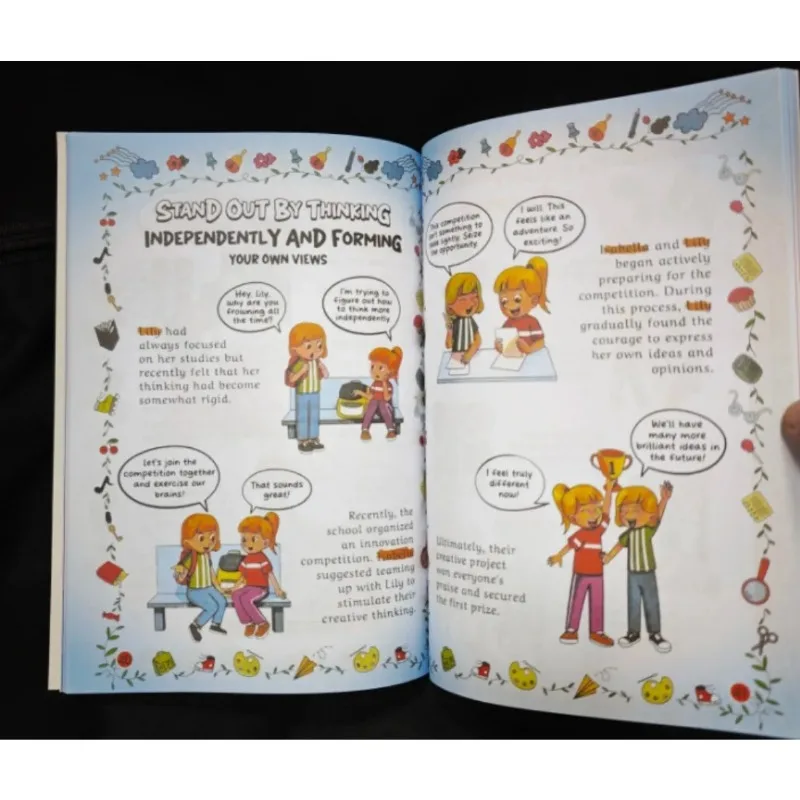 Leadership Comic Practice Book | Improve Communication & Sense of Responsibility | Shape Outstanding Leadership
