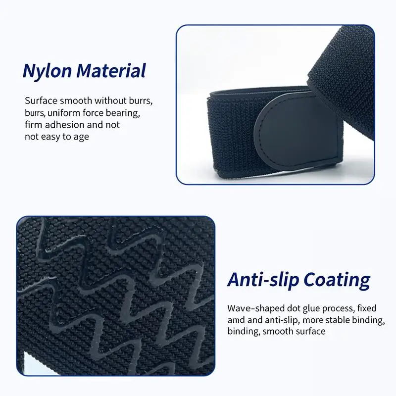 Multifunctional Anti-Slip Strips Elastic Straps Multipurpose Adjustable Bundling Straps Reusable Loop Cinch Straps Cable