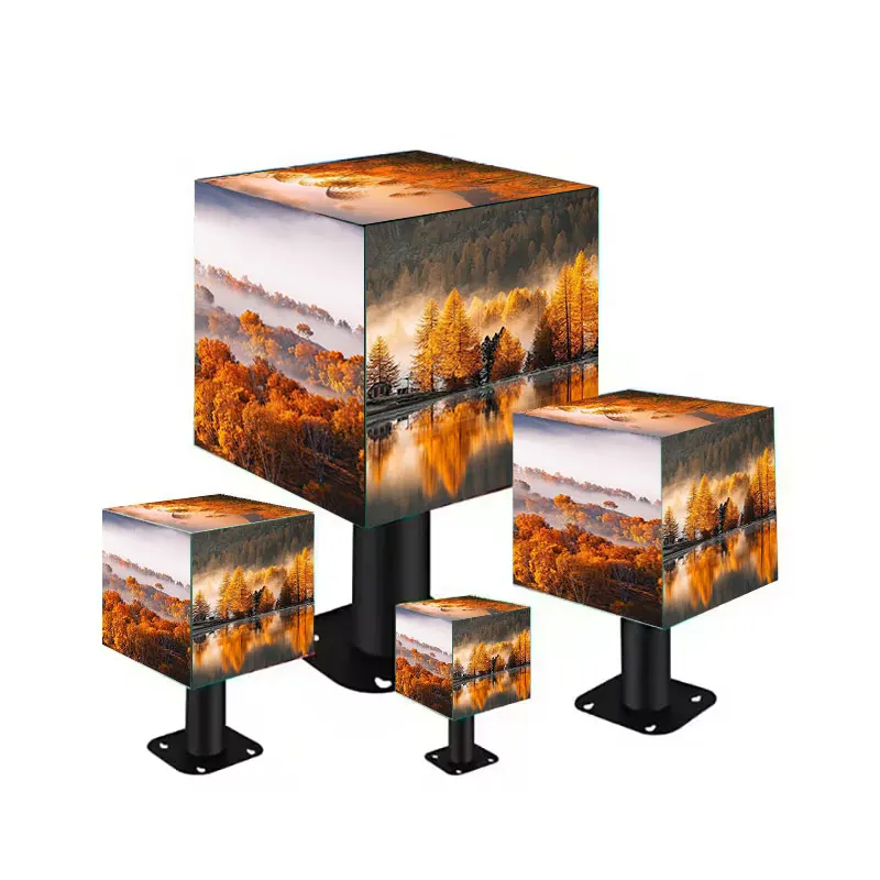 Indoor Outdoor Full-color High Resolution  LED Display With IP65 Waterproof 6000cd/m Brightness 5-Year Warranty